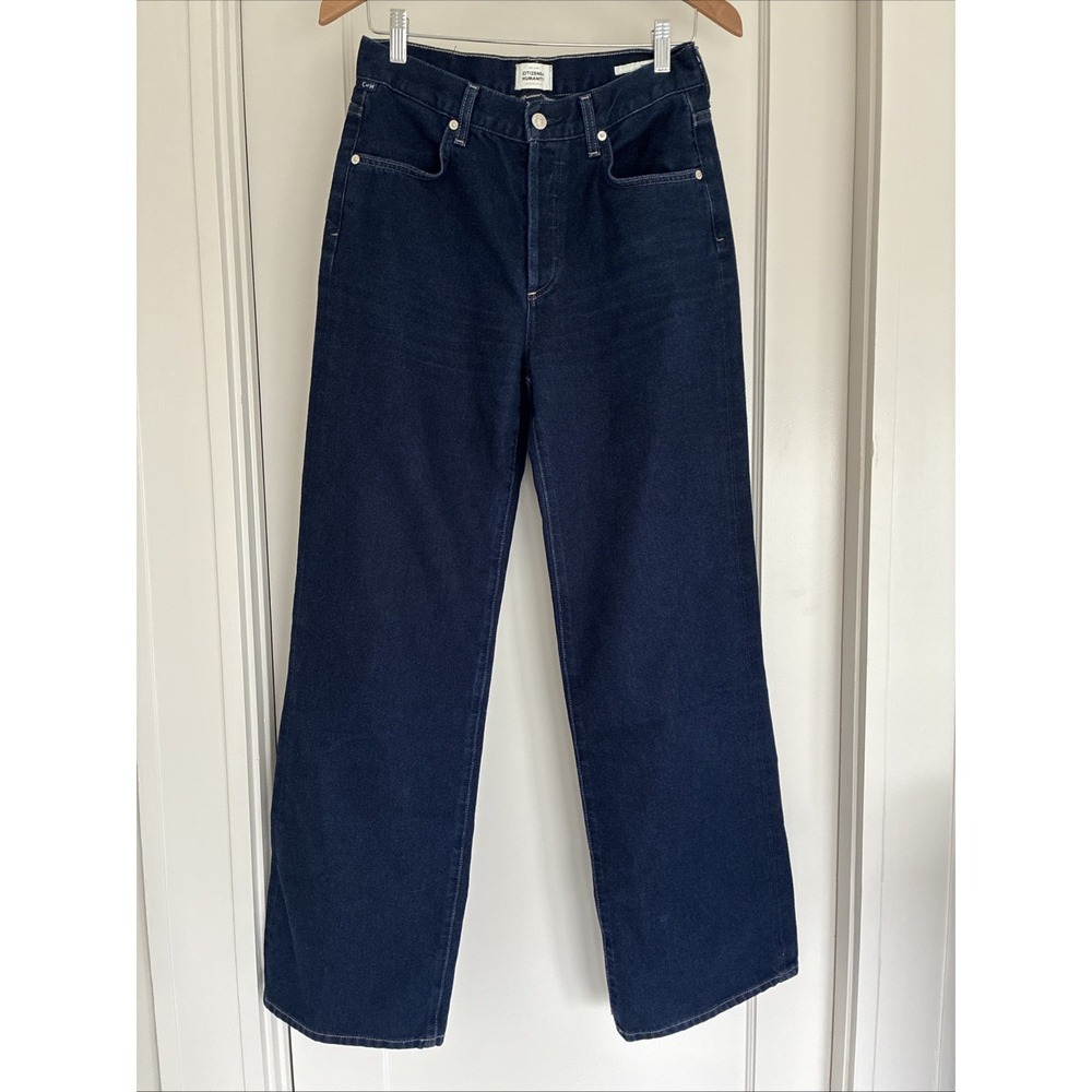 Citizens of Humanity Annina Premium Vintage Straight High Rise Sz 27 Button-Fly